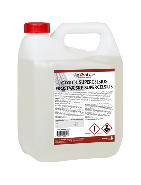 SuperCelsius Glykol gennemsigtig 4L