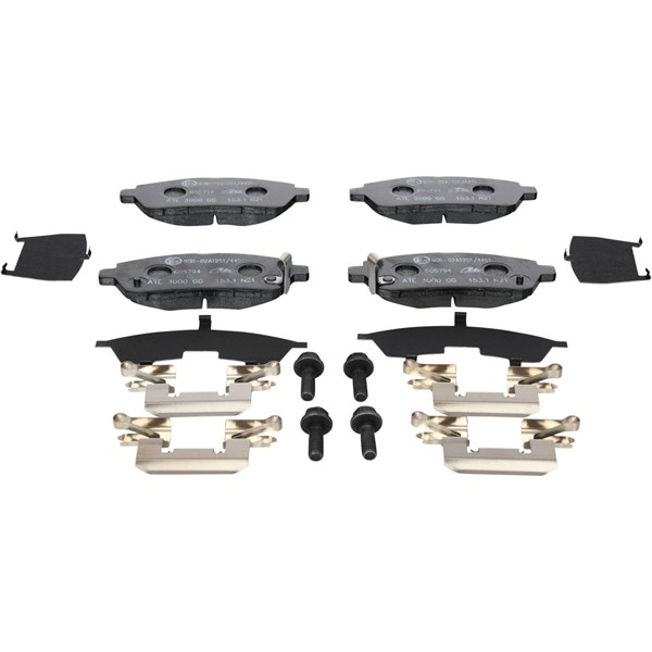 Bremseklodser, Foraksel ATE ATE