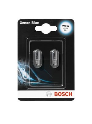 Glødelampe BOSCH Xenon Blue BL W5W W2,1x9,5d, Foran BOSCH