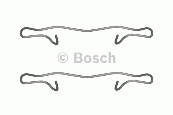 Tilbehørssæt, skivebremsebelægning, Bagaksel, Foraksel BOSCH BOSCH