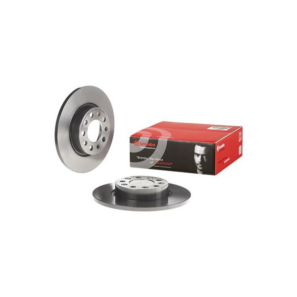 Bremseskive Solid, Bagaksel BREMBO BREMBO