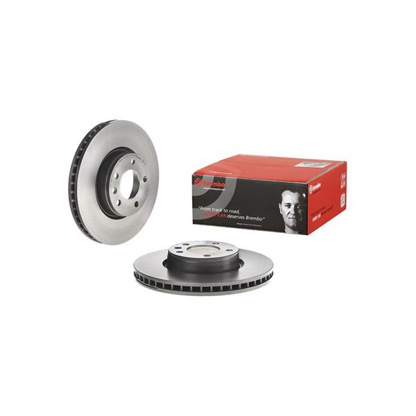 Bremseskive Indvendig ventileret, Foraksel BREMBO BREMBO