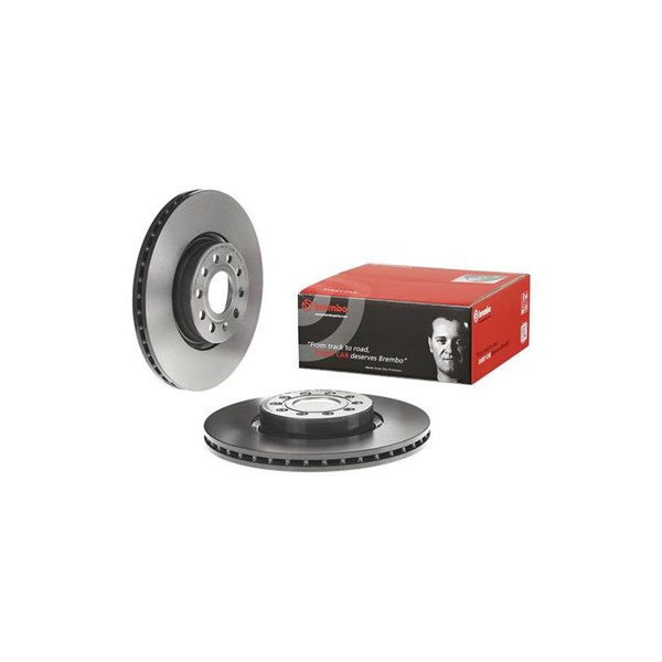 Bremseskive Indvendig ventileret, Foraksel BREMBO BREMBO