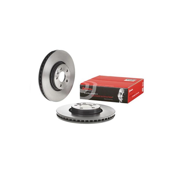Bremseskive Indvendig ventileret, Foraksel BREMBO BREMBO