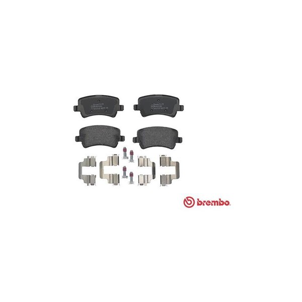 Bremseklodser Solid, Bagaksel BREMBO BREMBO