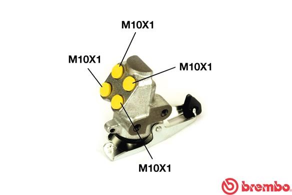 Bremsekraftregulator BREMBO BREMBO