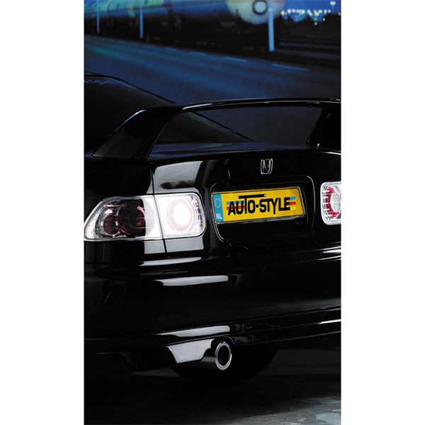 Poleret nummerpladeholder AUTOSTYLE AutoStyle