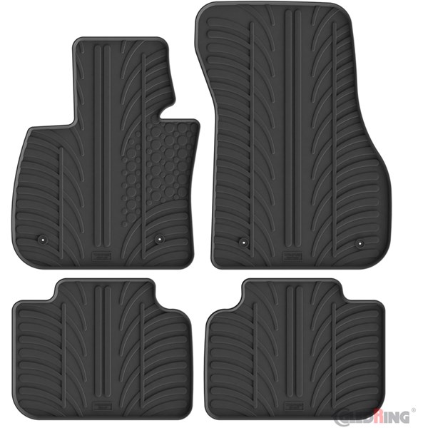Bilmåtter GledRing BMW X1 2014–2022 gummi 4 dele for og bag, Fora GledRing