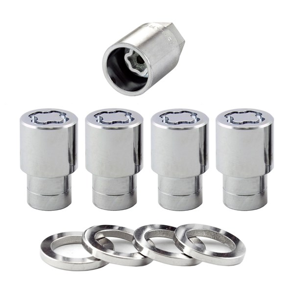 Wheel-Lock set wheel nut M12 conical seat 60° MCGARD McGard