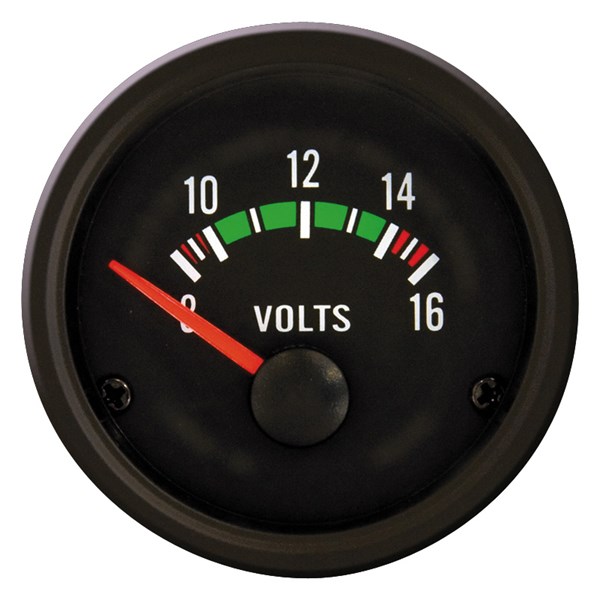 Voltmeter AutoStyle sort 52 mm AutoStyle