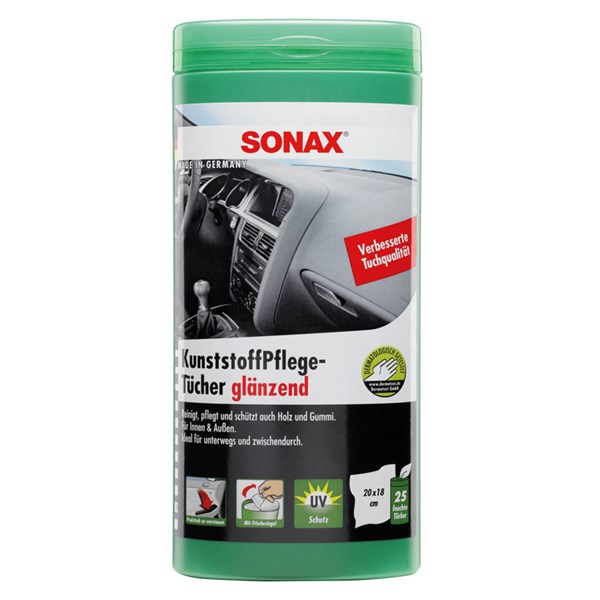 Vådservietter plast SONAX