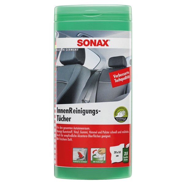 Vådservietter interiør SONAX