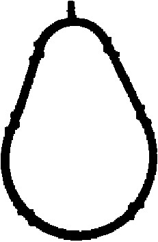 Pakning, indsugningsmanifold, Oppe CORTECO CORTECO