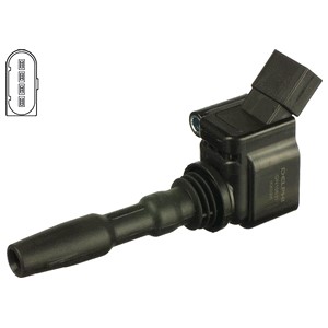 Tændspole 12V DELPHI DELPHI