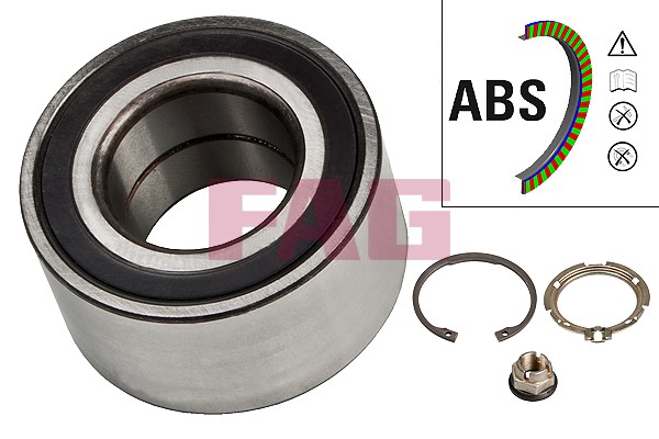 Hjullejesæt, Foraksel FAG FAG