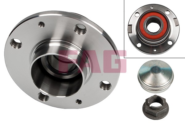 Hjullejesæt, Bagaksel FAG FAG