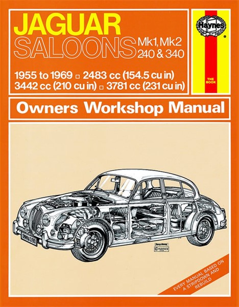 Ii, 240 & 340 Haynes Reparationhåndbog, Jaguar Mki & HAYNES Haynes