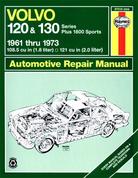Haynes Reparationshåndbog, Volvo 120 & 130 Series (& P1800) Haynes