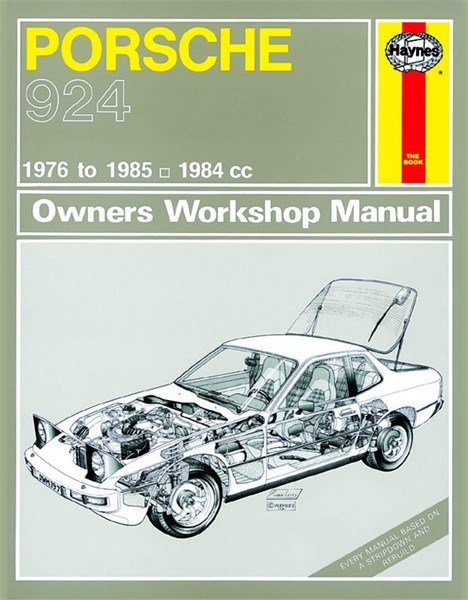 Haynes Reparationshåndbog, Porsche 924 & 924 Turbo HAYNES Haynes