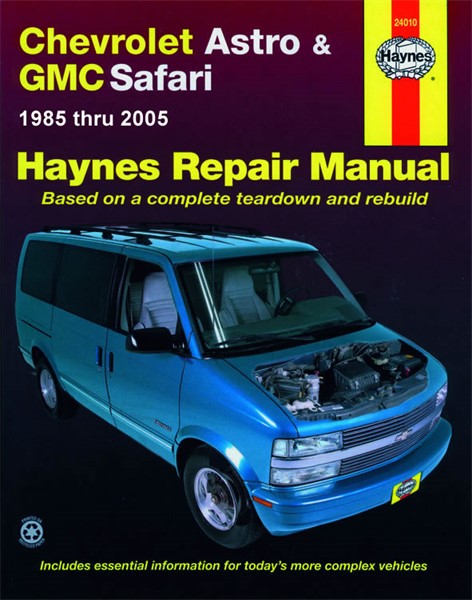 Haynes Reparationshåndbog, Chevrolet Astro & Gmc Safari HAYNES Haynes