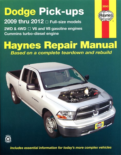 Haynes Reparationshåndbog, Dodge Full-size Pick-ups HAYNES Haynes