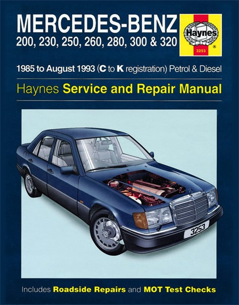 Haynes Reparationhåndbog, Mercedes-benz 124 Serie Haynes