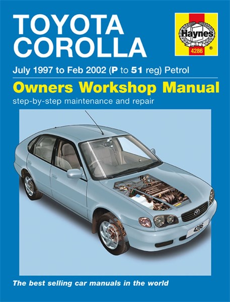 Haynes Reparationshåndbog, Toyota Corolla Benzin HAYNES Haynes