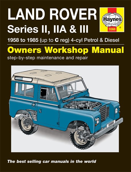 Haynes Reparationhåndbog, Land Rover Serie Ii, Iia & Iii Haynes