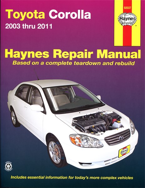 Servicebog - Haynes Reparationshåndbog, Toyota Corolla HAYNES Haynes