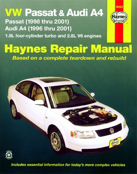 Servicebog - Haynes Reparationshåndbog, Audi A4 HAYNES Haynes