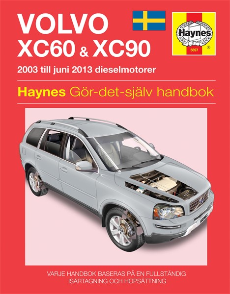 Servicebog - Haynes Reparationshåndbog, Volvo Xc60 & Xc90 Haynes