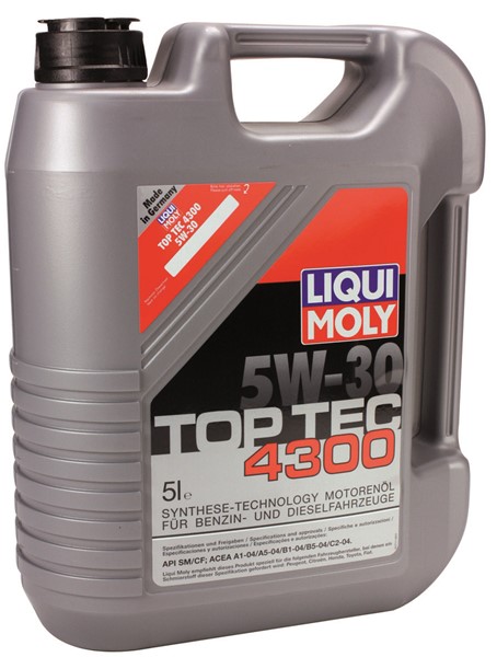Motorolie Top Tec 4300 5w-30 LIQUIMOLY LiquiMoly