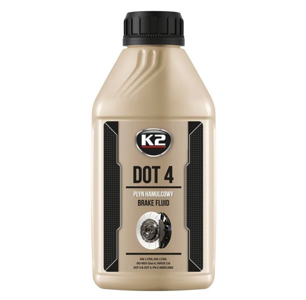 Bremsevæske DOT4 500ml K2 K2