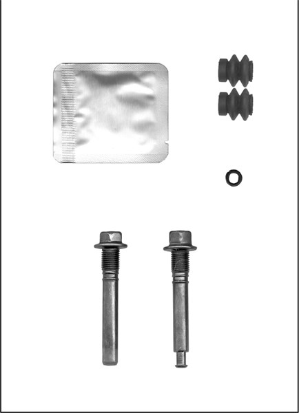 glidersæt, bremsekaliper, Bag, Bagaksel