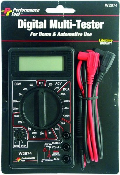 Multimeter, digital