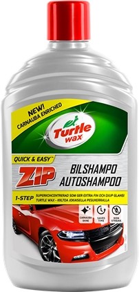 Zip Bilshampoo, 0,5 liter Turtle Wax