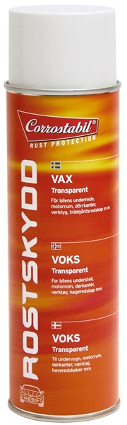 Rustbeskyttelsesvoks transparent spray 500ml CORROSTABIL Corrostabil