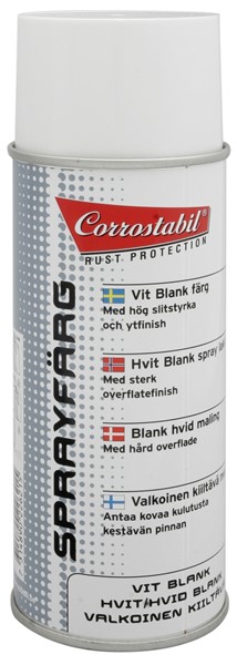 Spraymaling hvid 400ml CORROSTABIL Corrostabil