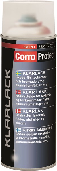 Klarlak spray 400ml Corro Protect