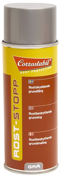 Rost-Stopp Rustbeskyttende grundmaling grå 400ml CORROSTABIL Corrostabil