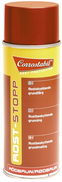 Rost-Stopp Rustbeskyttende grundmaling rød/brun 400ml CORROSTABIL Corrostabil