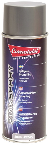 Zinkmaling spray 400ml CORROSTABIL Corrostabil