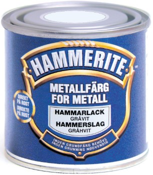 Hammarlak sølv dåse 250ml HAMMERITE Hammerite