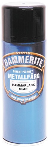 Hammarlak gråhvid spray 400ml HAMMERITE Hammerite