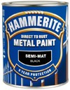 Silkmat grå dåse 750ml HAMMERITE Hammerite