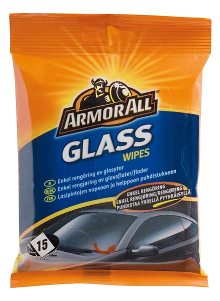 Lakrens - Armor All Glass Wipes fladpakke ArmorAll