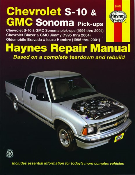 Chevrolet S-10 & Gmc Somona Haynes Reparationshåndbog, Haynes