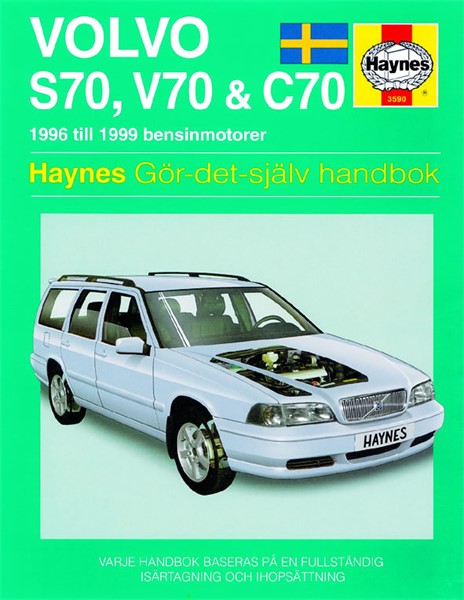 Servicebog - C70 Haynes Reparationshåndbog, Volvo S70, V70 & Haynes