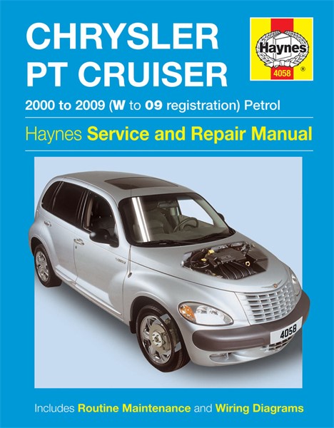 Servicebog - Haynes Reparationshåndbog, Chrysler Pt Cruiser Haynes