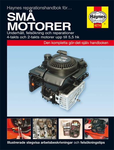 Haynes Reparationshåndbog til små motorer Haynes